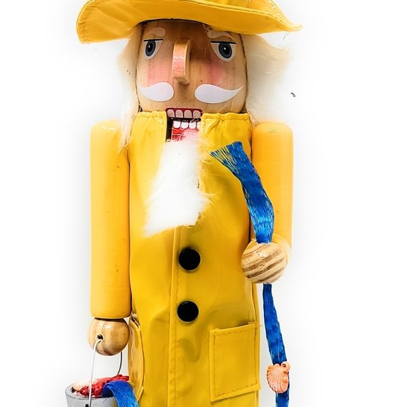 Holiday Fisherman Raincoat 15 Nutcracker Crab Net Fishing Poshmark